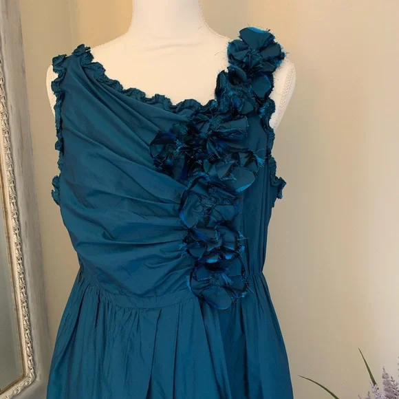 Peacock Blue Cocktail Dress | Color: Blue | Size: 10 | Sparkofjoy34's Closet